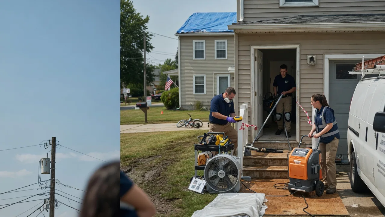 Water Damage Repair in Lewiston, MI near me